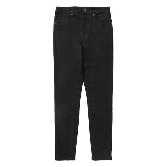Everlane Jeans Curvy Authentic Stretch High Rise Skinny Womens 23 Ankle Black - Picture 2 of 8
